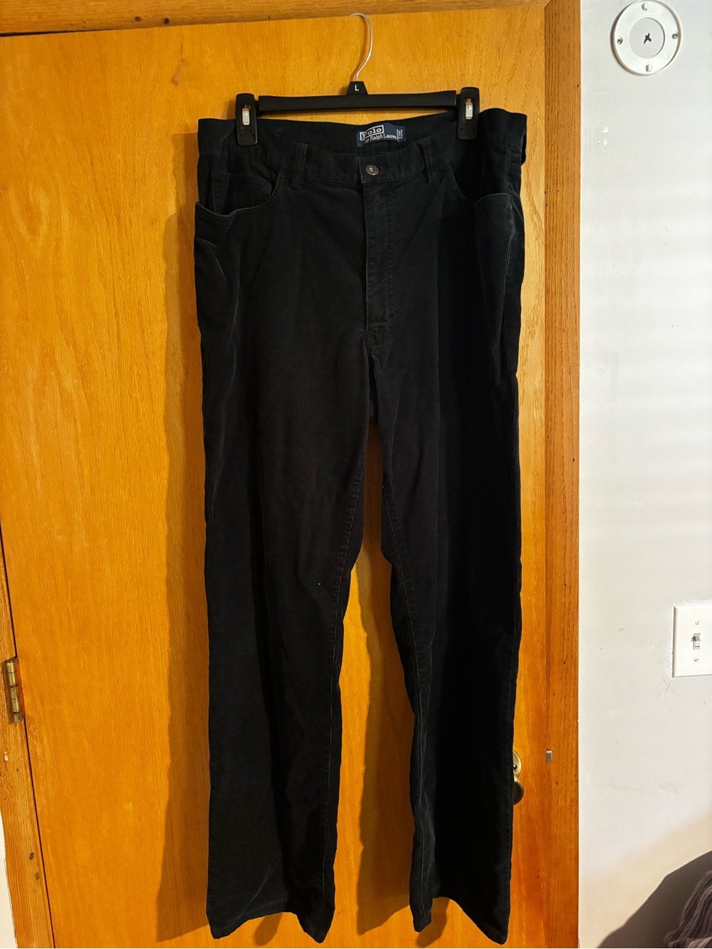 Vintage Dark Green Men's Corduroy Pants